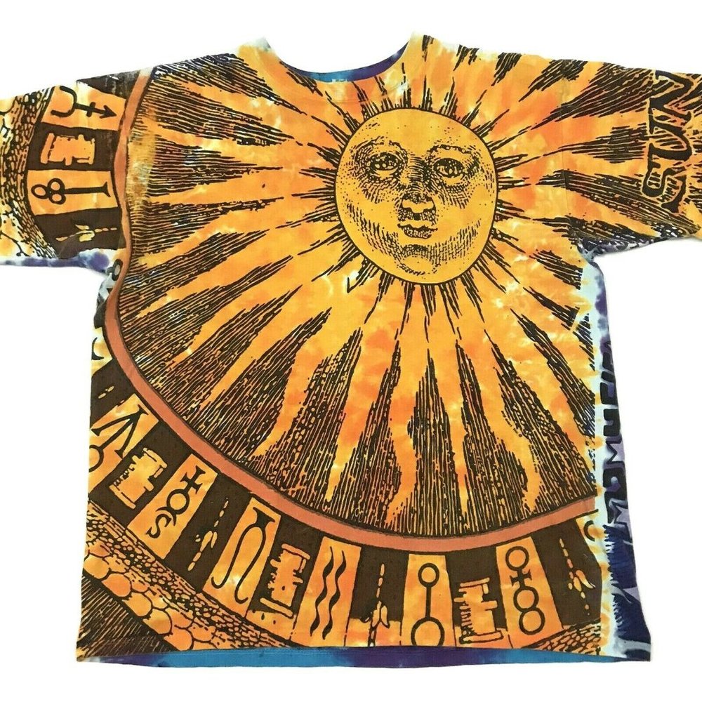 Chris Pinkerton Liquid Blue Shirt Sun Moon 1992